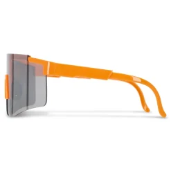 Sportowe okulary przeciwsłoneczne Tom R-PC z lustrzanymi soczewkami UV400 / Asortyment fluoru / pomarańczowy LT86730-N9926