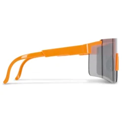 Sportowe okulary przeciwsłoneczne Tom R-PC z lustrzanymi soczewkami UV400 / Asortyment fluoru / pomarańczowy LT86730-N9926