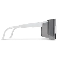 Sportowe okulary przeciwsłoneczne Tom R-PC z lustrzanymi soczewkami UV400 / Biały LT86730-N0001