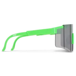 Sportowe okulary przeciwsłoneczne Tom R-PC z lustrzanymi soczewkami UV400 / Asortyment fluoru / zielony LT86730-N9931