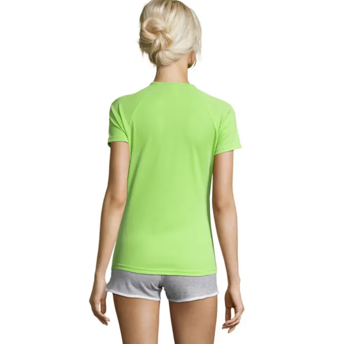 SPORTY Damski T-Shirt 140g / Apple Green S01159-AG-M