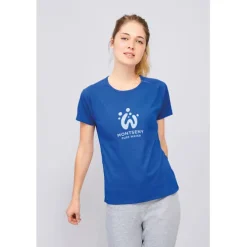 SPORTY Damski T-Shirt 140g / French Navy S01159-FN-S