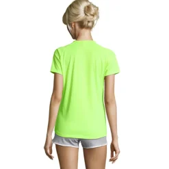 SPORTY Damski T-Shirt 140g / Neon Yellow S01159-NE-S