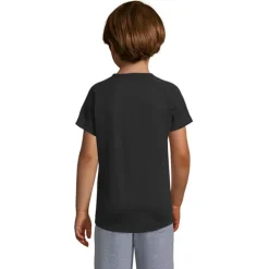 SPORTY Dziecięcy T-Shirt / Czarny / Czarny opal S01166-BK-XXL
