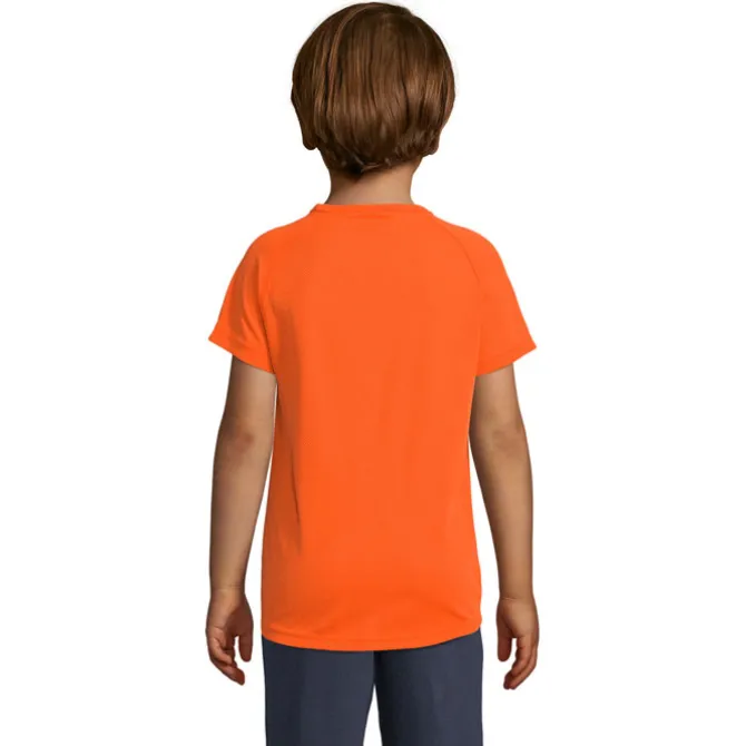 SPORTY Dziecięcy T-Shirt / Neonowy Róż 2 S01166-NP-3XL