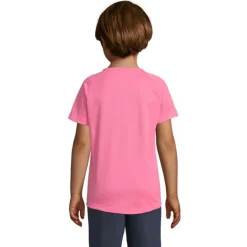 SPORTY Dziecięcy T-Shirt / Neonowy Róż 2 S01166-NP-XL
