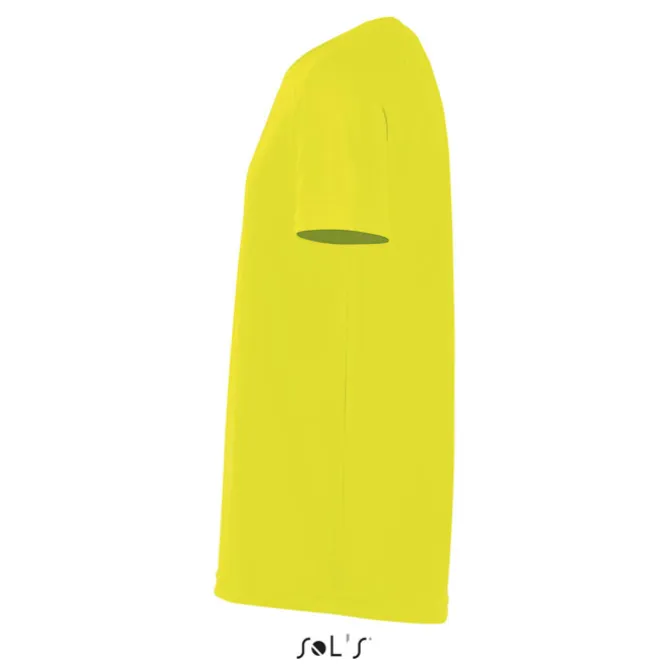 SPORTY Dziecięcy T-Shirt / Neon Yellow S01166-NE-4XL