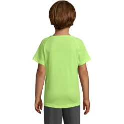 SPORTY Dziecięcy T-Shirt / Neon Yellow S01166-NE-4XL
