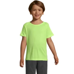 SPORTY Dziecięcy T-Shirt / Neon Yellow S01166-NE-4XL
