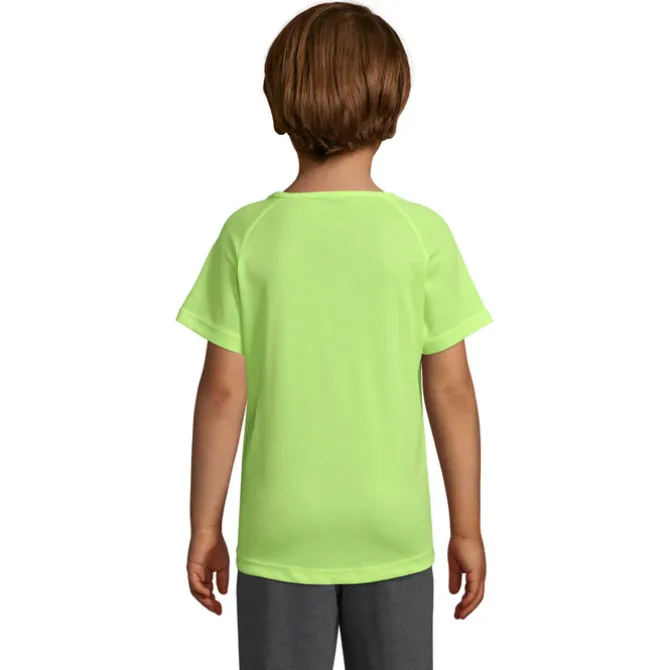 SPORTY Dziecięcy T-Shirt / Neon Yellow S01166-NE-XXL