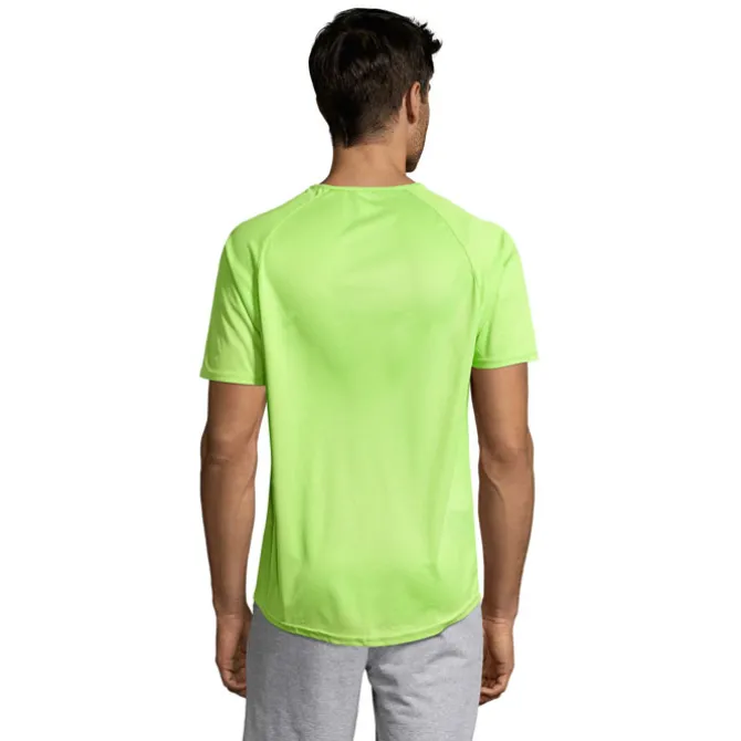 SPORTY Męski T-SHIRT 140g / Apple Green S11939-AG-S