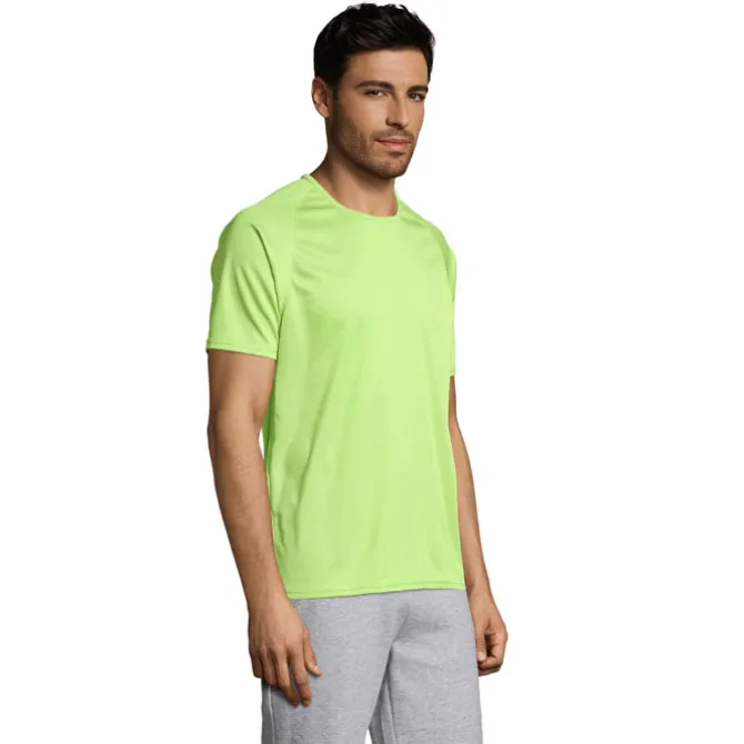 SPORTY Męski T-SHIRT 140g / Apple Green S11939-AG-XXL