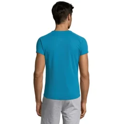 SPORTY Męski T-SHIRT 140g / Aqua S11939-AQ-S