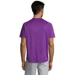 SPORTY Męski T-SHIRT 140g / Dark purple S11939-DA-XXL