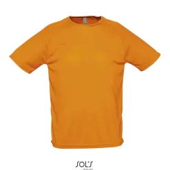 SPORTY Męski T-SHIRT 140g / Neonowy pomarańczowy S11939-NO-L
