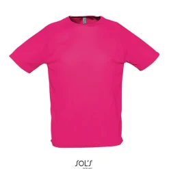 SPORTY Męski T-SHIRT 140g / Neonowy róż 2 S11939-NP-XXL
