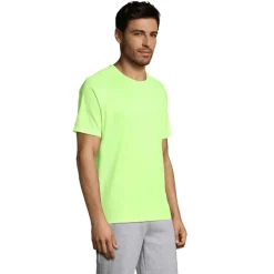 SPORTY Męski T-SHIRT 140g / Neon yellow S11939-NE-XXL