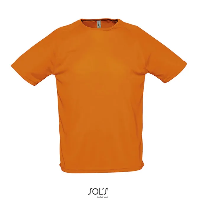 SPORTY Męski T-SHIRT 140g / Pomarańczowy S11939-OR-S