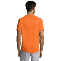 SPORTY Męski T-SHIRT 140g / Pomarańczowy S11939-OR-XXS