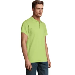 SPRINgII Męskie POLO 210g / Apple Green S11362-AG-XXL