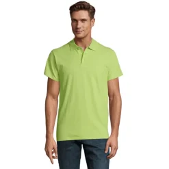 SPRINgII Męskie POLO 210g / Apple Green S11362-AG-XXL