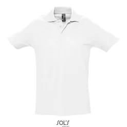 SPRINgII Męskie POLO 210g / Biały S11362-WH-XL