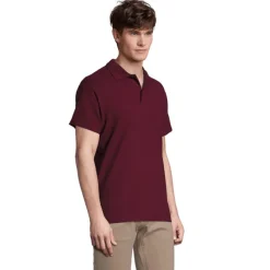 SPRINgII Męskie POLO 210g / Burgundy S11362-BG-L