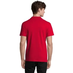 SPRINgII Męskie POLO 210g / Czerwony S11362-RD-XXL