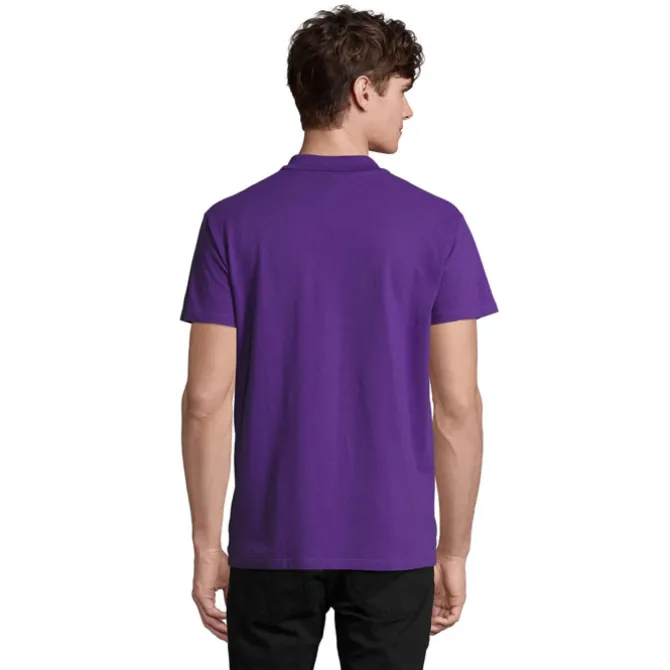 SPRINgII Męskie POLO 210g / Dark Purple S11362-DA-XXL