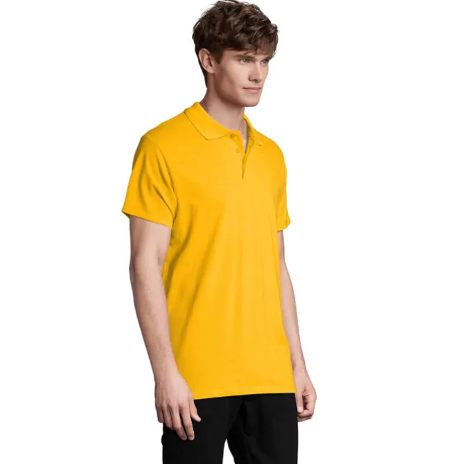 SPRINgII Męskie POLO 210g / Dorado S11362-GO-S