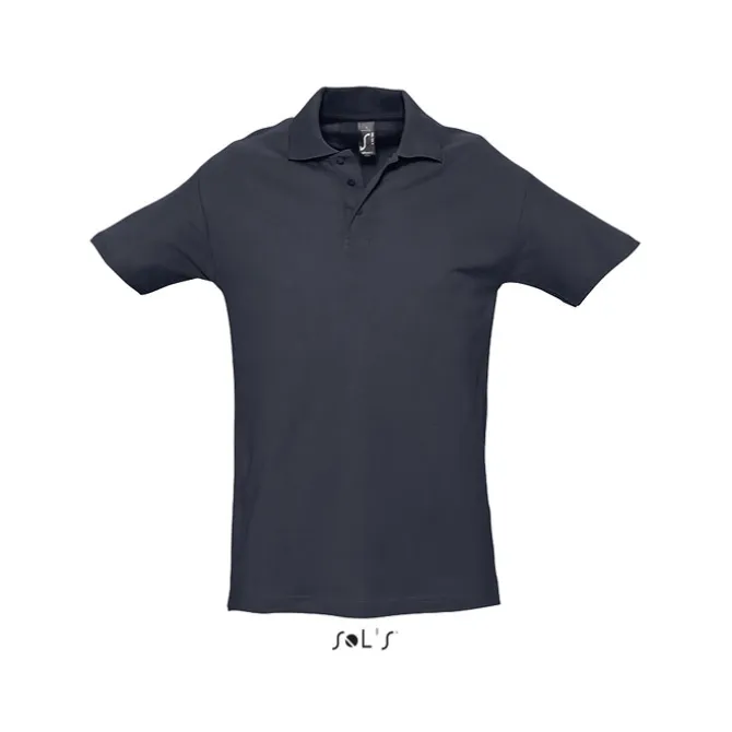SPRINgII Męskie POLO 210g / Granatowy S11362-NY-L