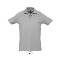 SPRINgII Męskie POLO 210g / Grey melange S11362-GY-XXL