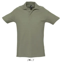 SPRINgII Męskie POLO 210g / Khaki S11362-KH-L