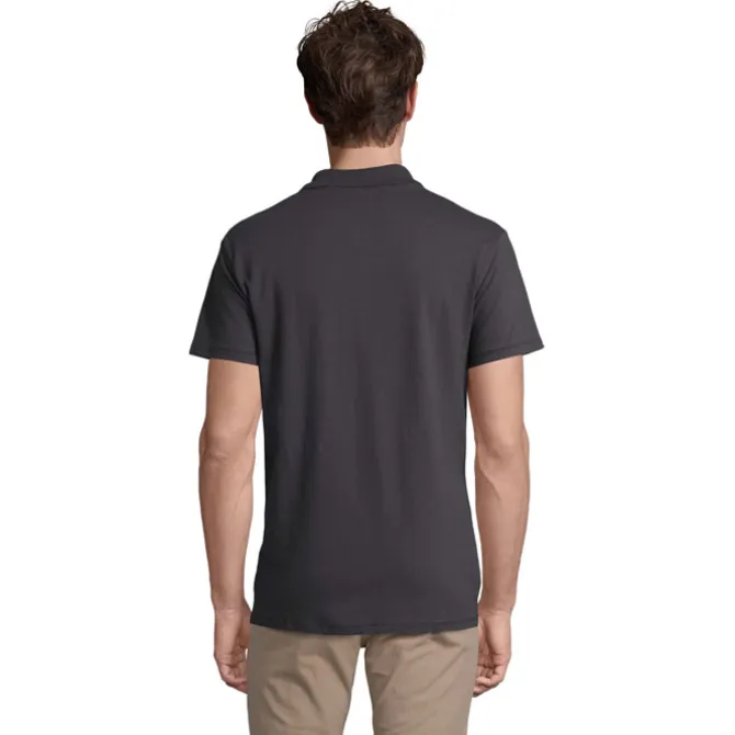 SPRINgII Męskie POLO 210g / Mysi szary S11362-MU-XXL