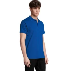 SPRINgII Męskie POLO 210g / Niebieski S11362-RB-M