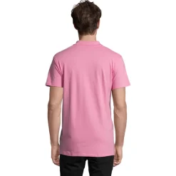 SPRINgII Męskie POLO 210g / Orchid Pink S11362-OP-S