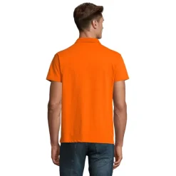 SPRINgII Męskie POLO 210g / Pomaranczowy S11362-OR-XL