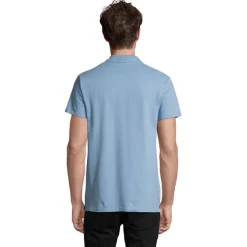 SPRINgII Męskie POLO 210g / Sky Blue Pique S11362-SP-XL