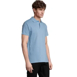SPRINgII Męskie POLO 210g / Sky Blue Pique S11362-SP-M