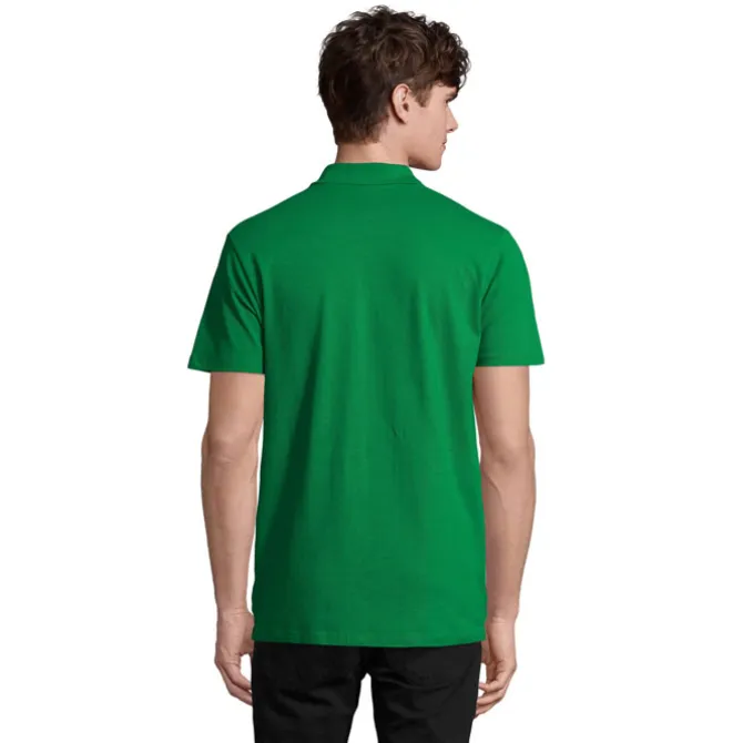 SPRINgII Męskie POLO 210g / Zielony S11362-KG-XL