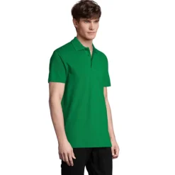 SPRINgII Męskie POLO 210g / Zielony S11362-KG-S