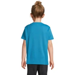 SPRINT KIDS SPORTS T-SHIRT / Aqua S04773-AQ-L