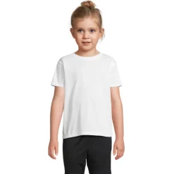 SPRINT KIDS SPORTS T-SHIRT / Bialy S04773-WH-3XL