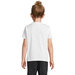 SPRINT KIDS SPORTS T-SHIRT / Bialy S04773-WH-L