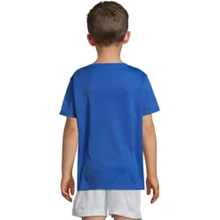 SPRINT KIDS SPORTS T-SHIRT / Niebieski S04773-RB-L