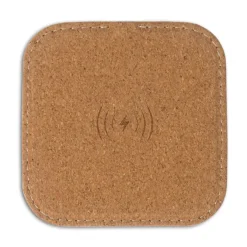 Square cork Wireless charger 5W / Naturalny LT95069-N0094