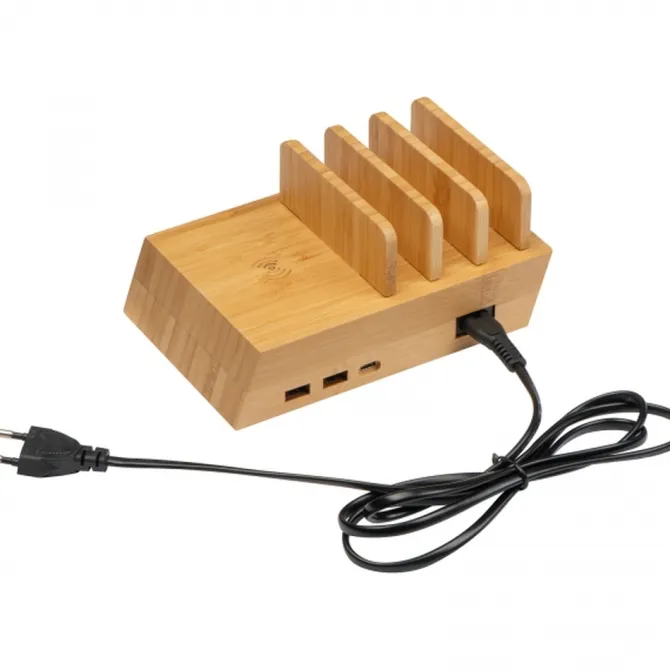 Stacja ładująca indukcyjna KENNETH / Beżowy 3359713