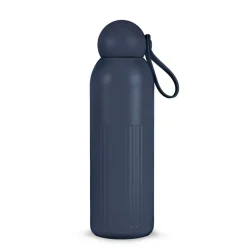 Stalowa butelka Sagaform Tekla (z recyklingu) 500 ml / Ciemnoniebieski LT52132-N0010