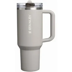 Stanley Quencher® ProTour 1180 ml termoizolowany kubek ze słomką, wykonany z recyklingowanej stali nierdzewnej / Szary 10097982