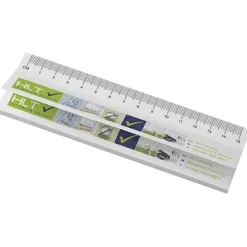 Sticky-Mate® samoprzylepne karteczki z recyklingu z nadrukowaną linijką / Biały 21261011